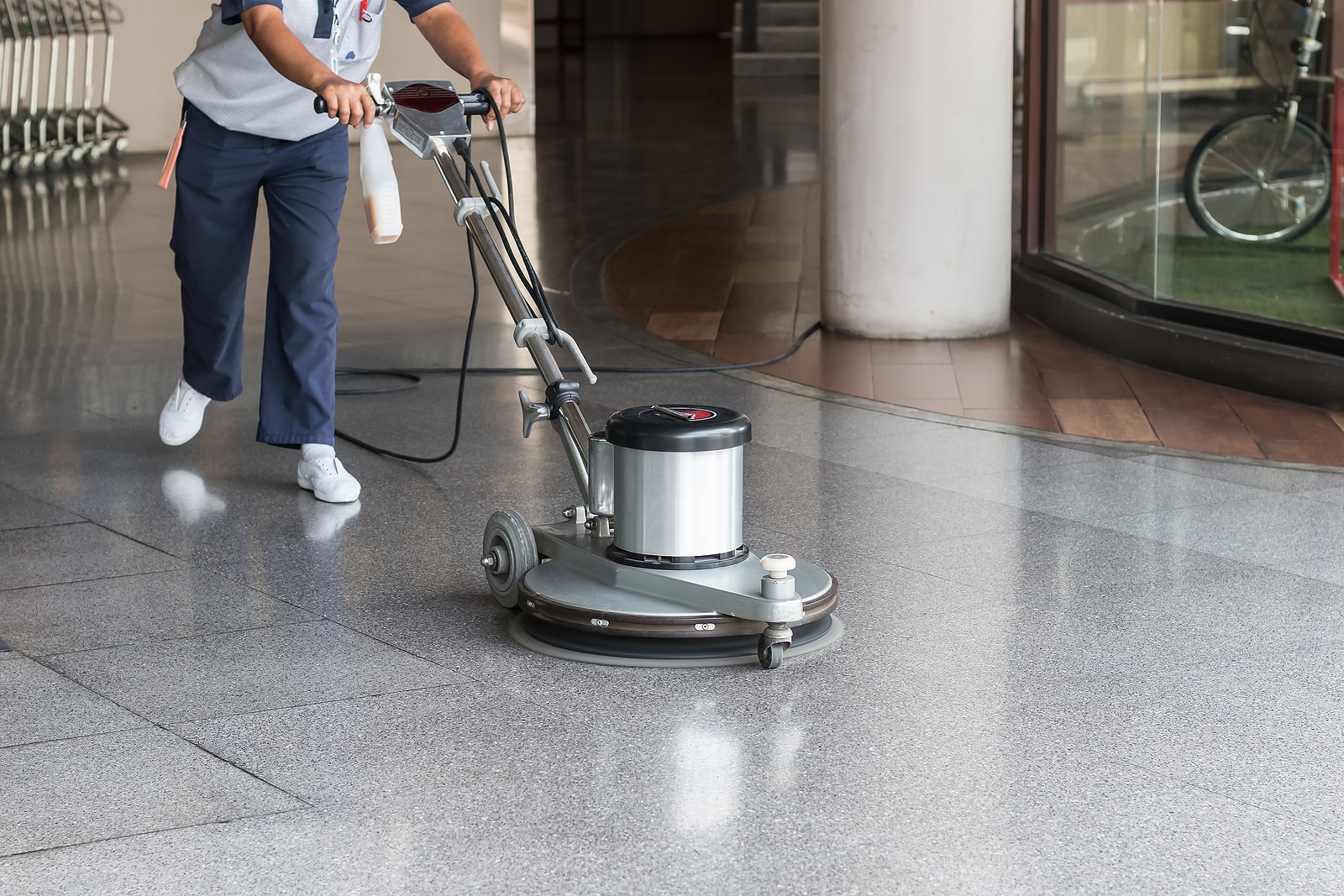 Mop and Shop Now Offer Floor Polishing.